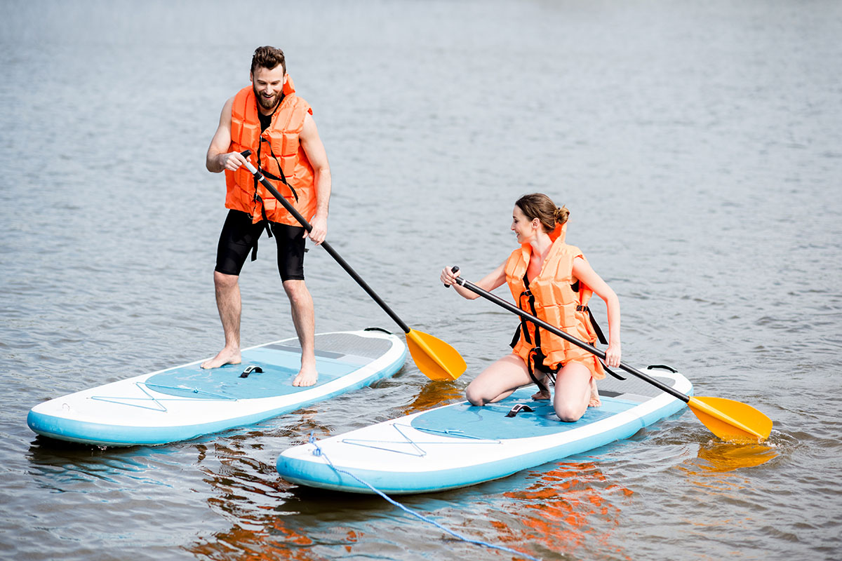 Paddleboarding in Austin 2