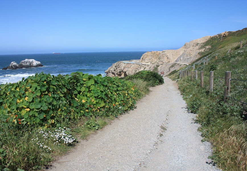 Lands End Trail in San Francisco is on of the most popular hiking trails in the US