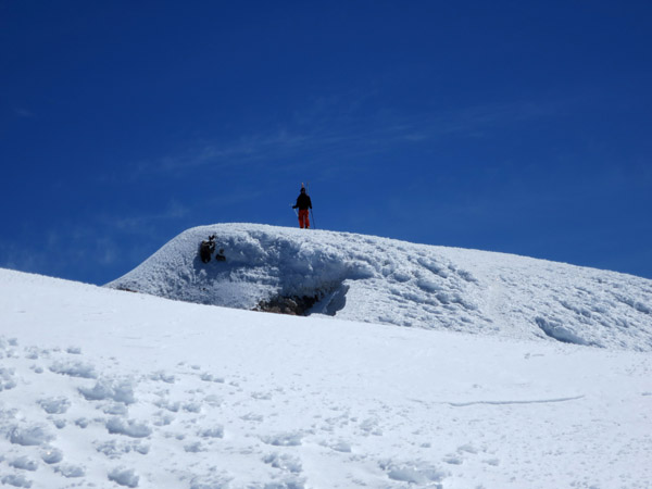 Standing on the summit