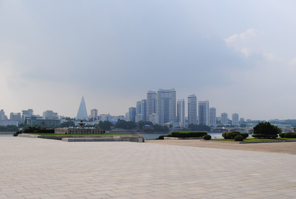 Pyongyang skyline