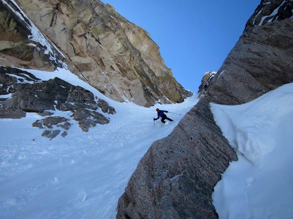 Fun in the couloir