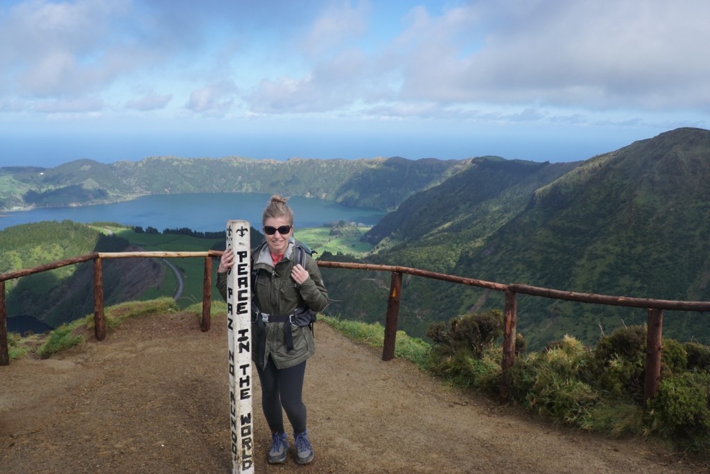 Overlooking Sete Cidades crater, São Miguel, Azores