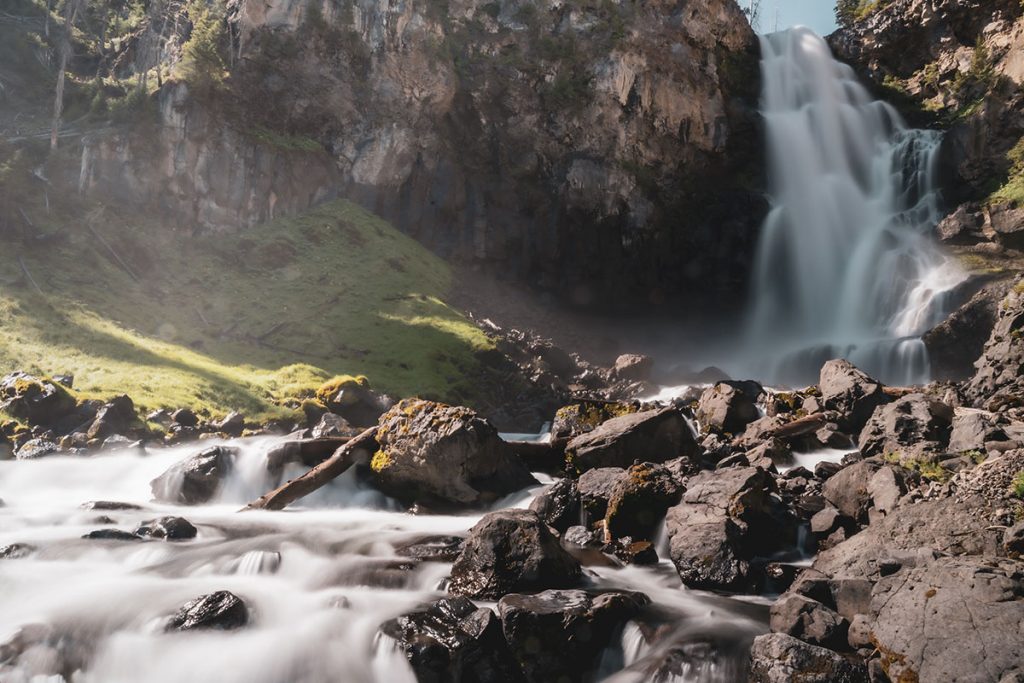 Foggy Haze Over Osprey Falls