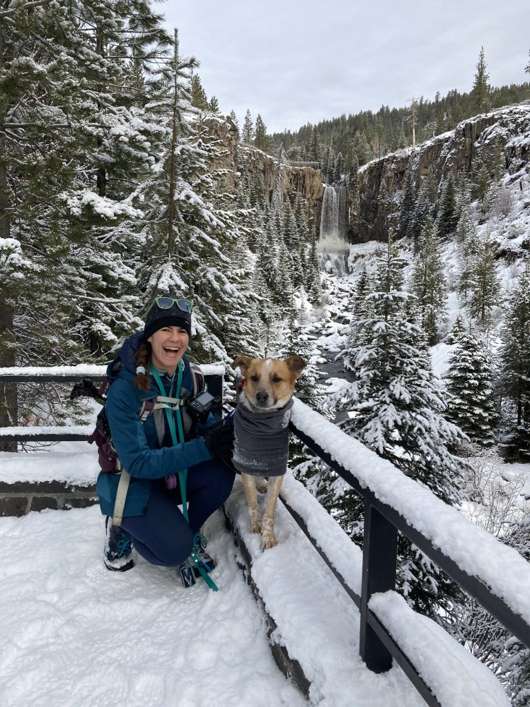 Jen Sitka WinterHiking