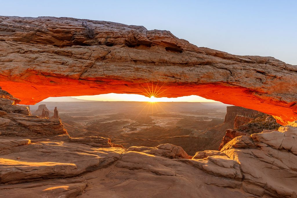 brown rock formation during golden hour