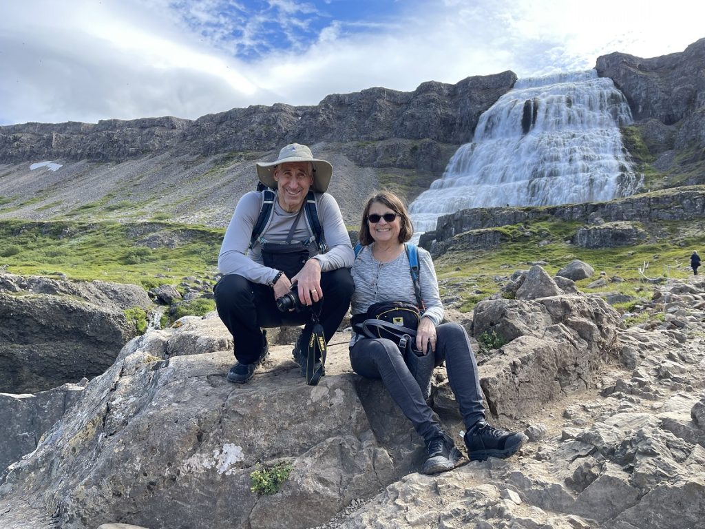 Iceland SandyIra DynjandiWaterfall Patreksfjordur