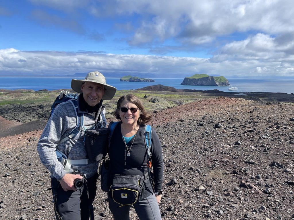 Iceland SandyIra EldheimarVolcano Heimaey