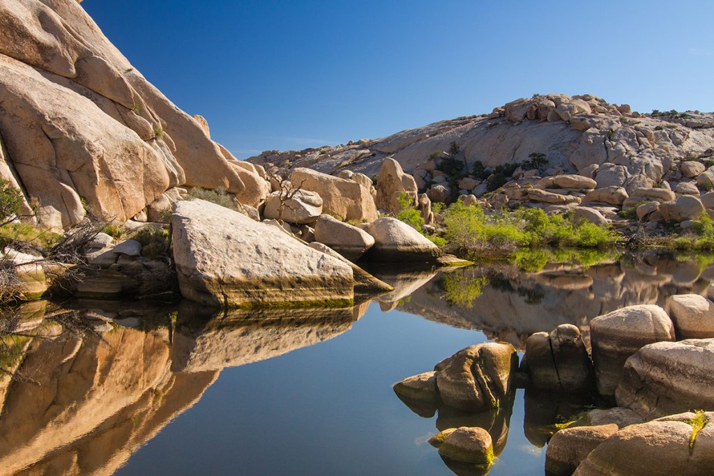 Barker Dam On a sunning day