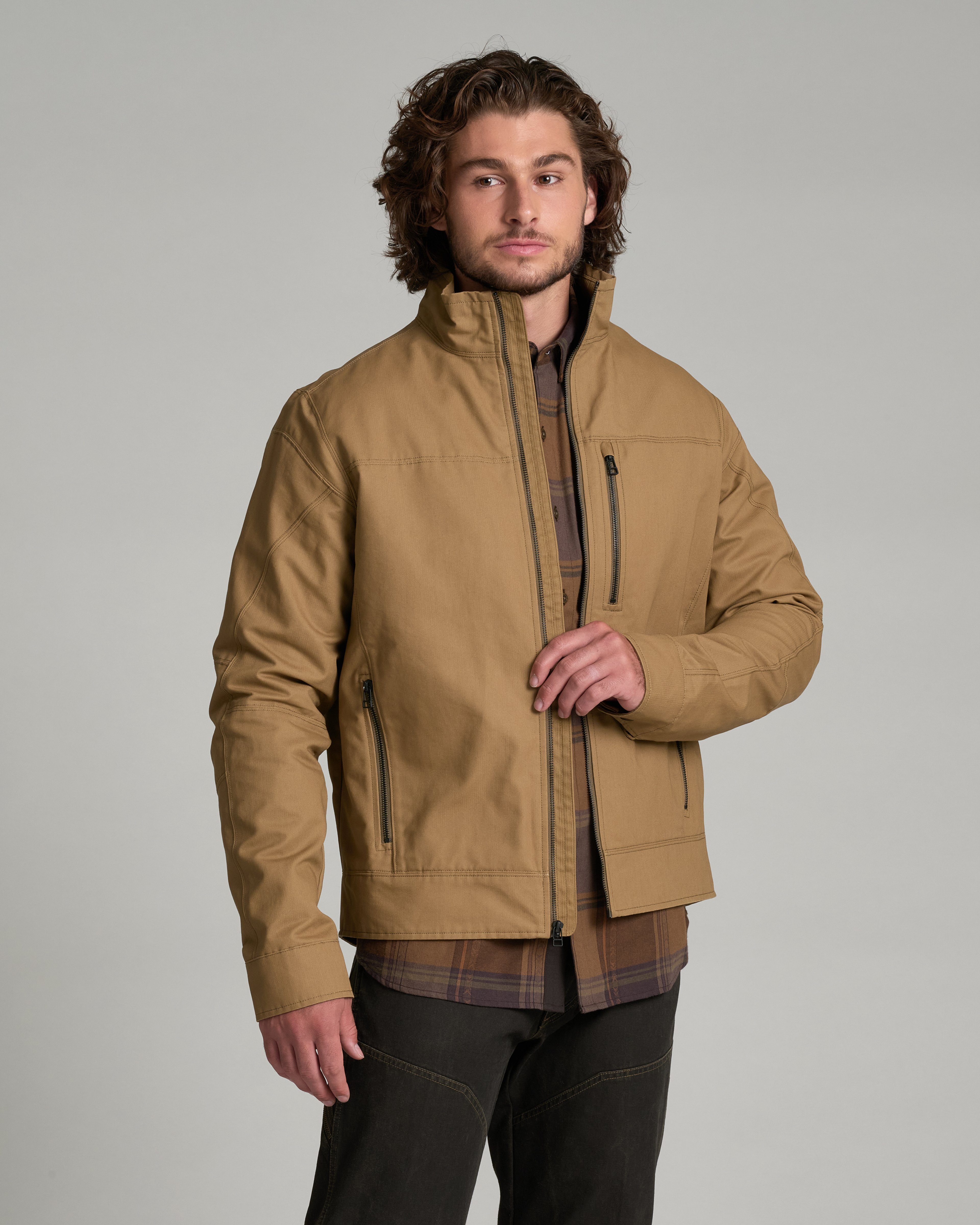 KUHL Burr Jacket DESERT KHAKI Front