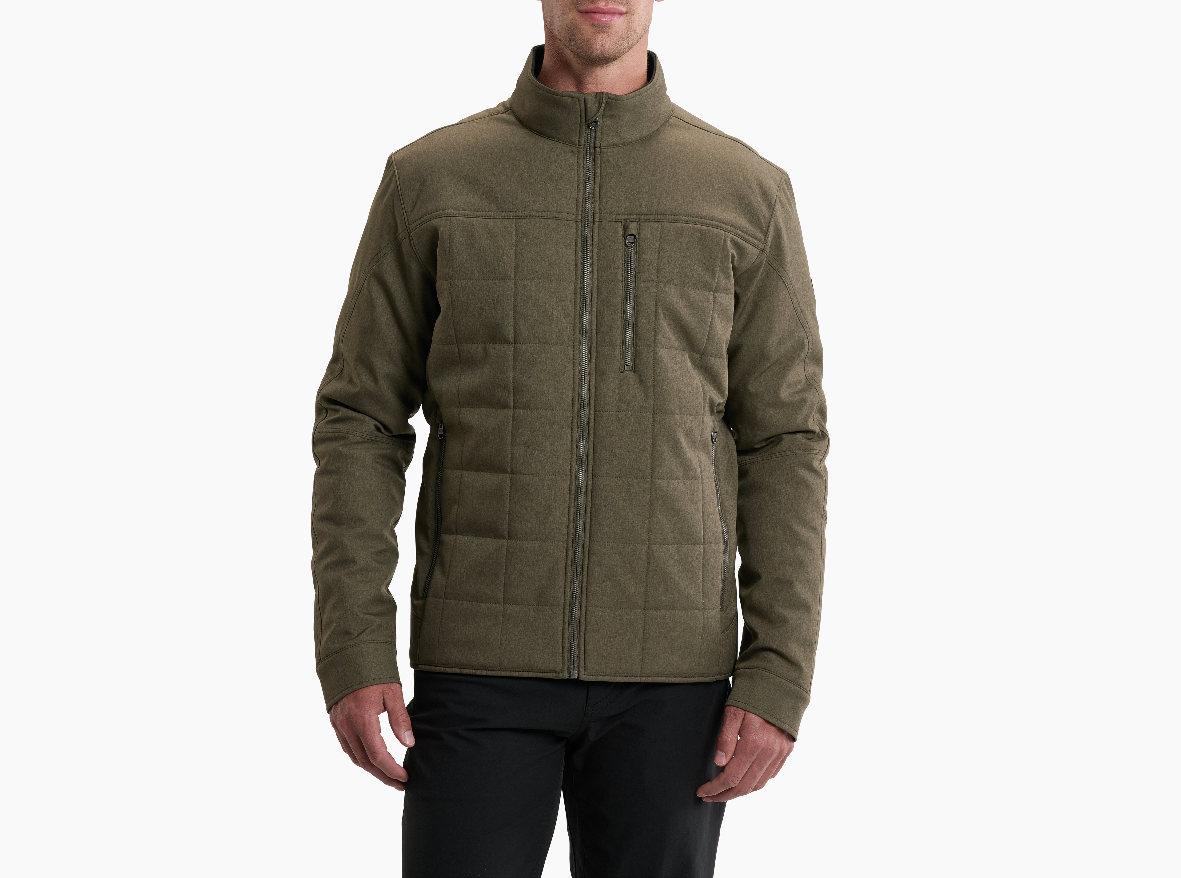 KUHL Impakt Jacket Insulated GUN METAL Front