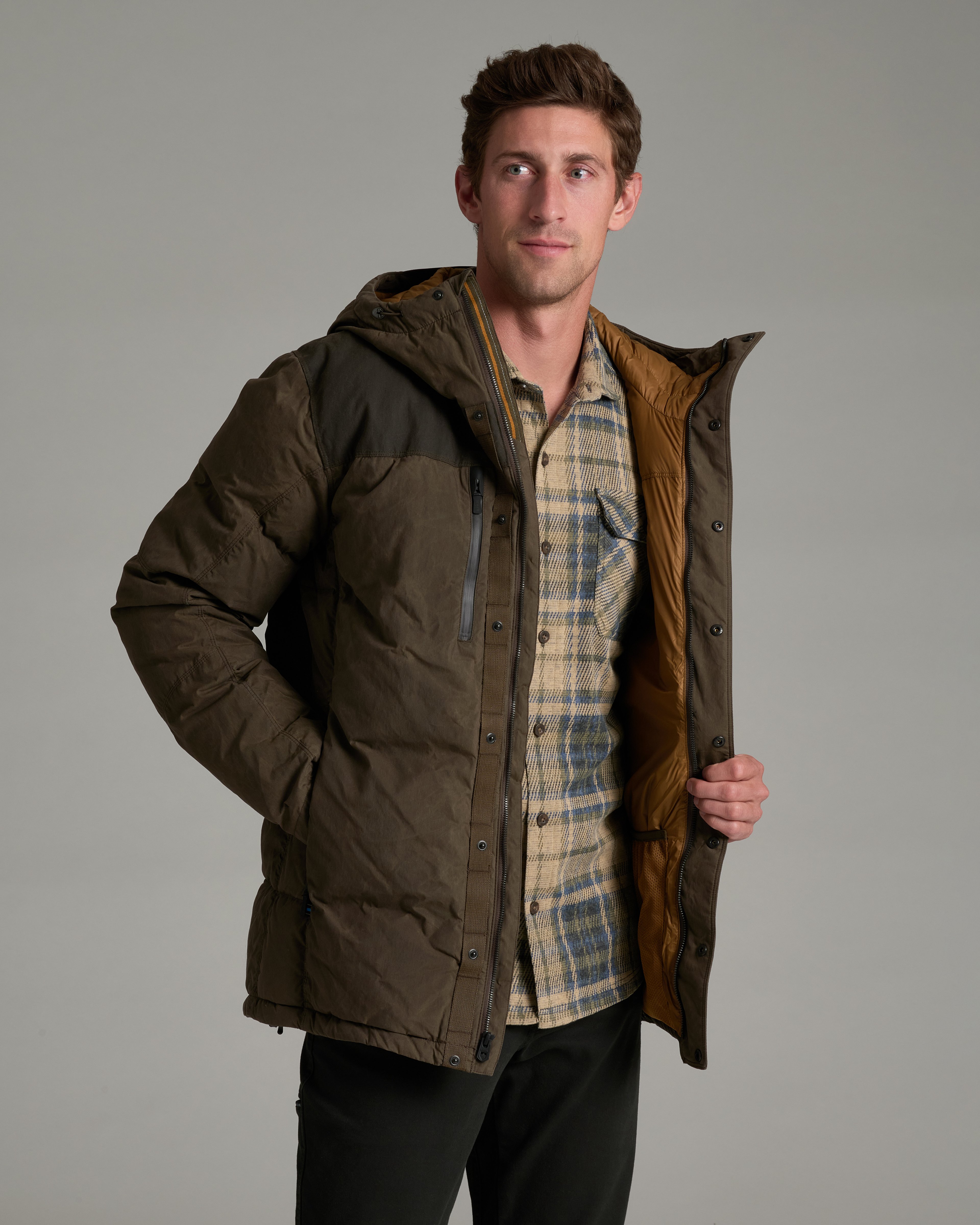 KUHL M's Wyldefire Parka TURKISH COFFEE Front