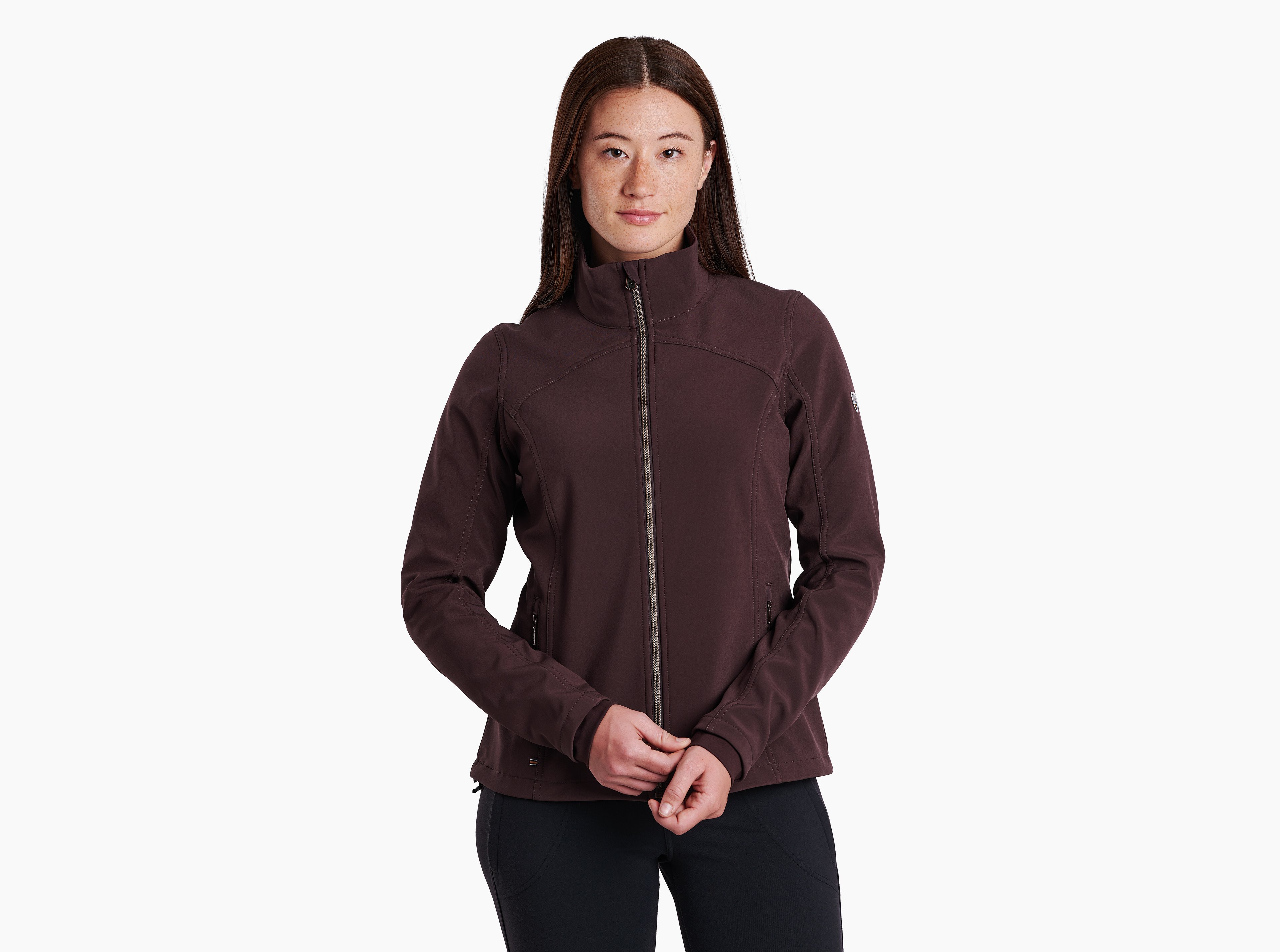 KUHL W's Frost Softshell Jacket GANACHE Front