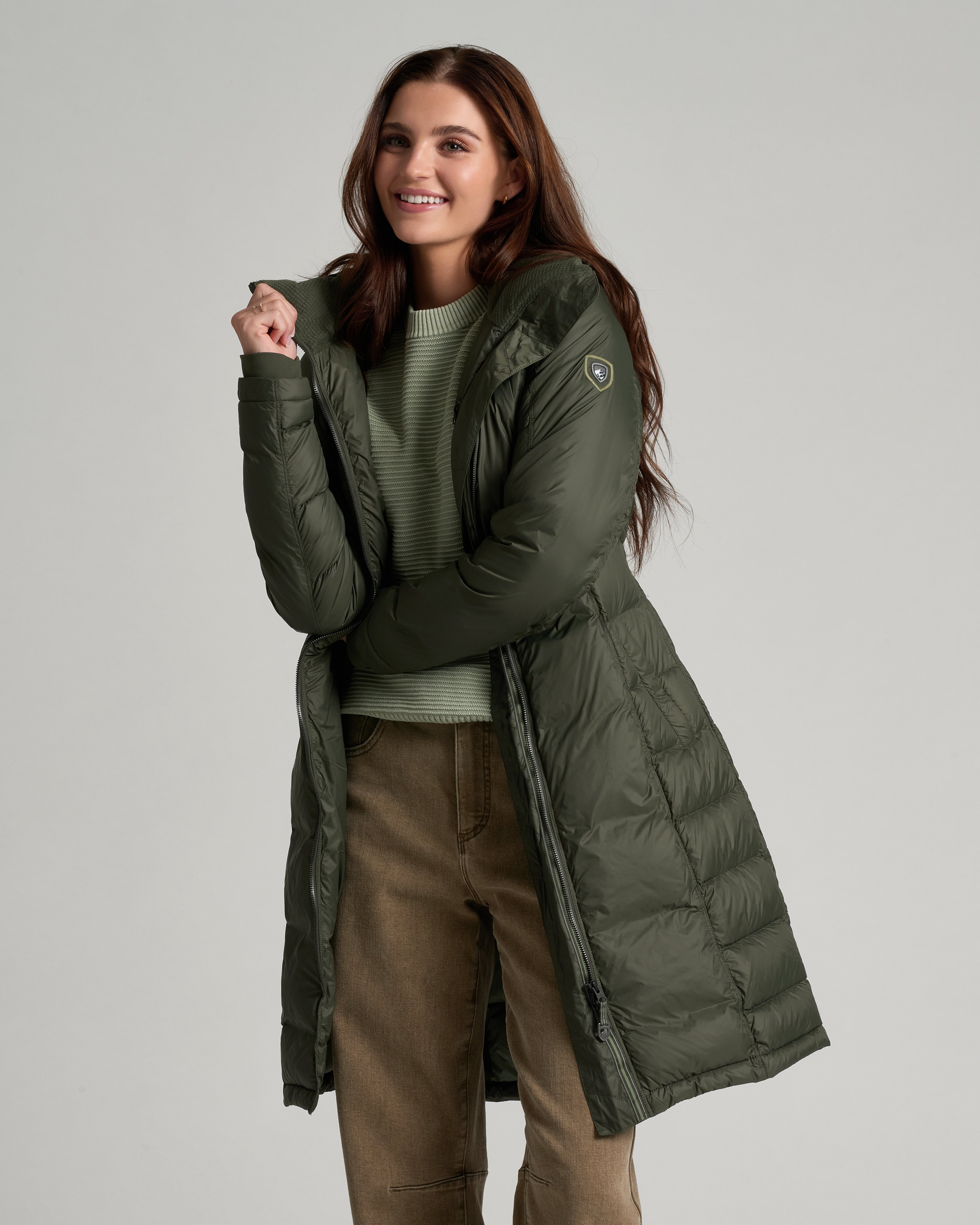 KUHL W's Crossfire Parka ROSEMARY Front