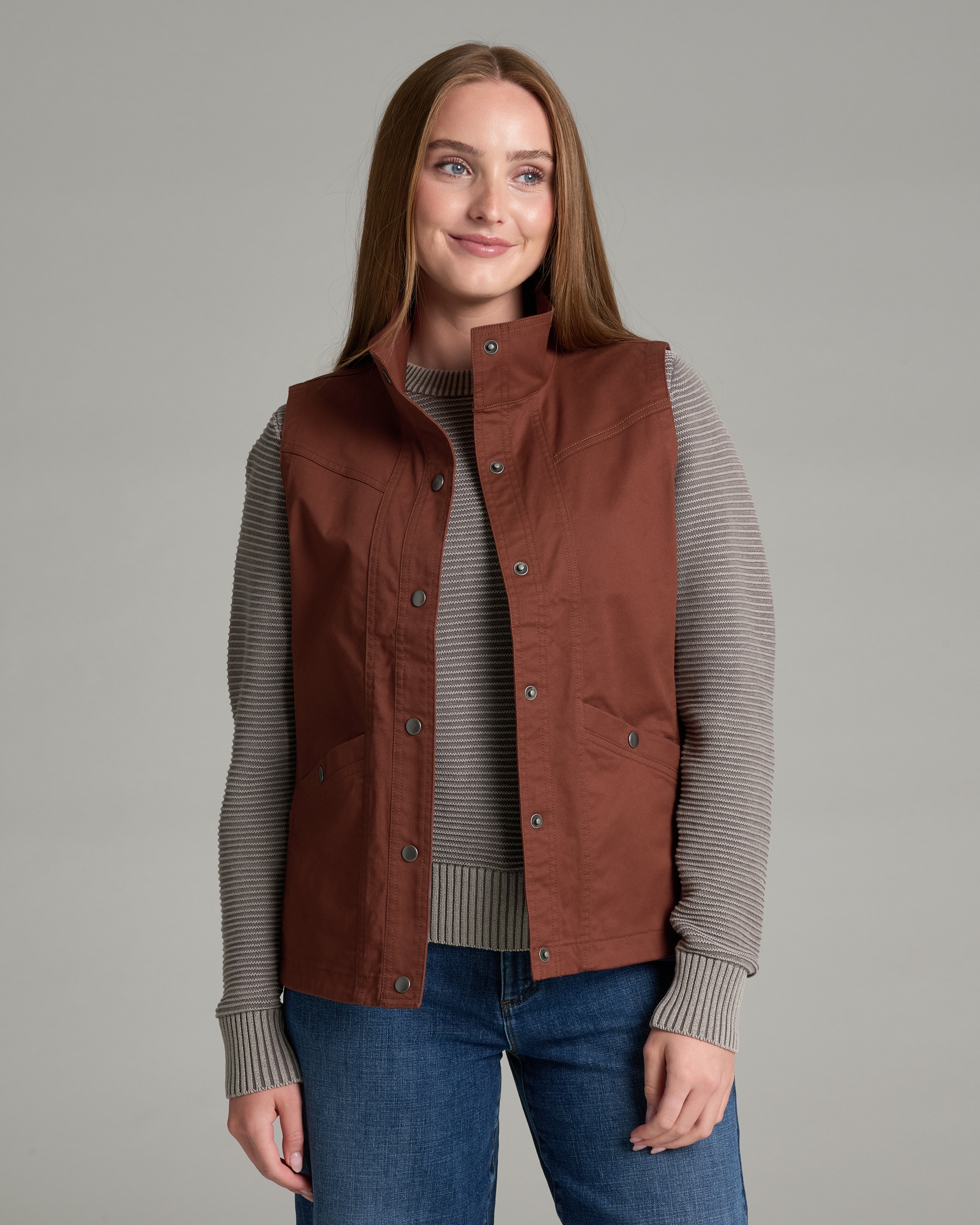 KUHL W's Rydr Lite Vest APPLE SPICE Front
