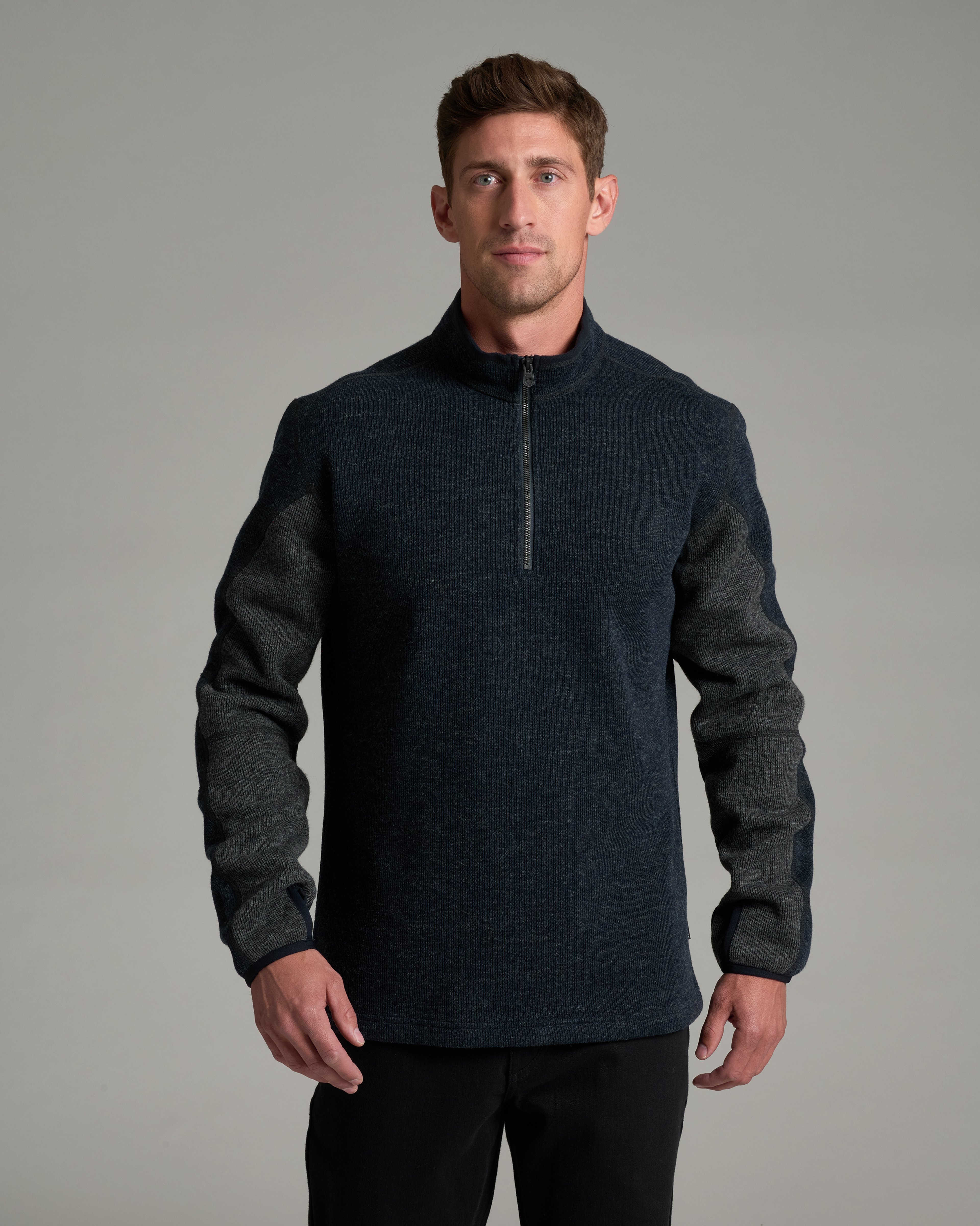 KUHL Thor 1/4 Zip BLUE GRAPHITE Front