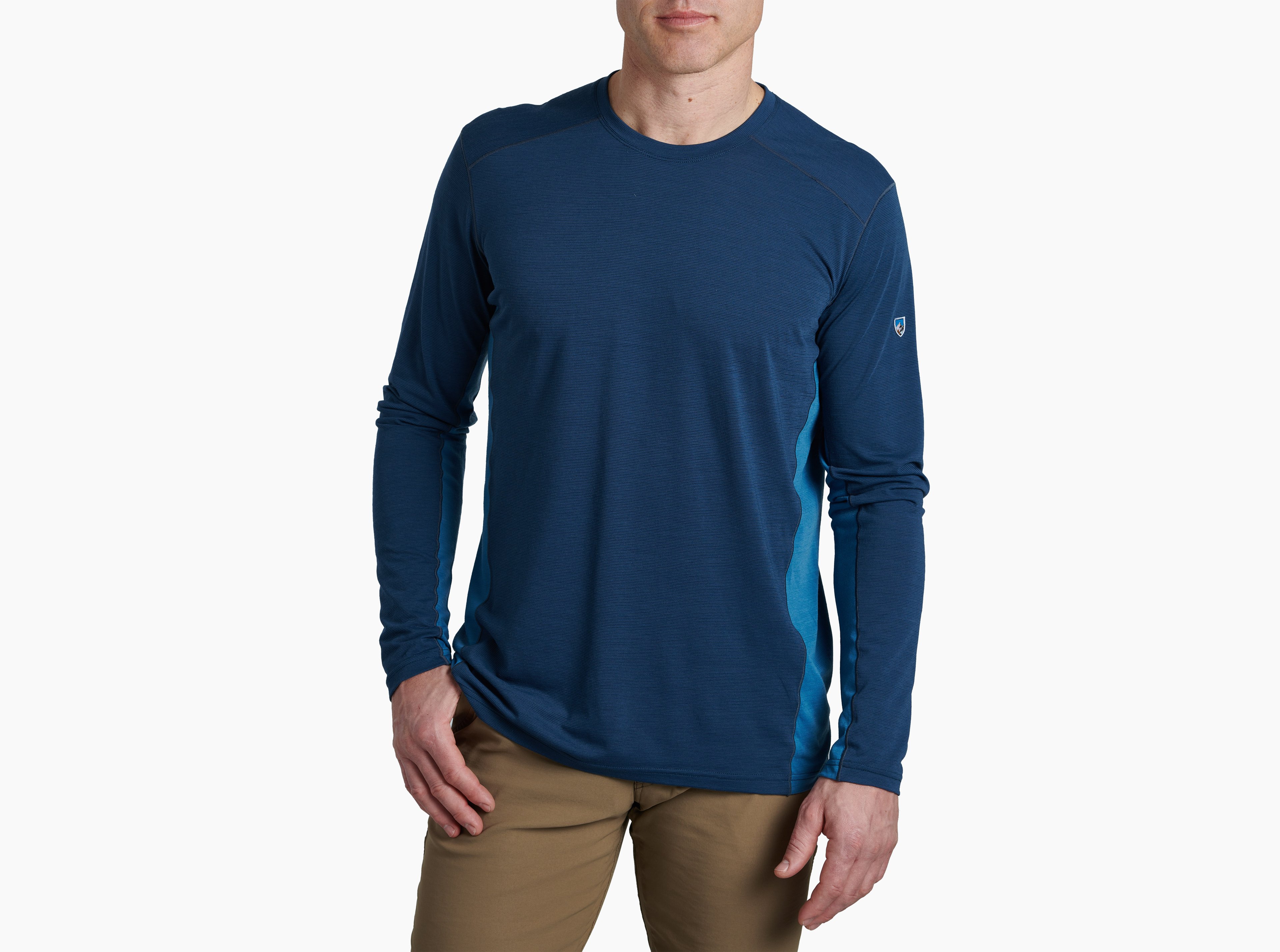 KUHL M's Valiant LS PIRATE BLUE/LAKE BLUE