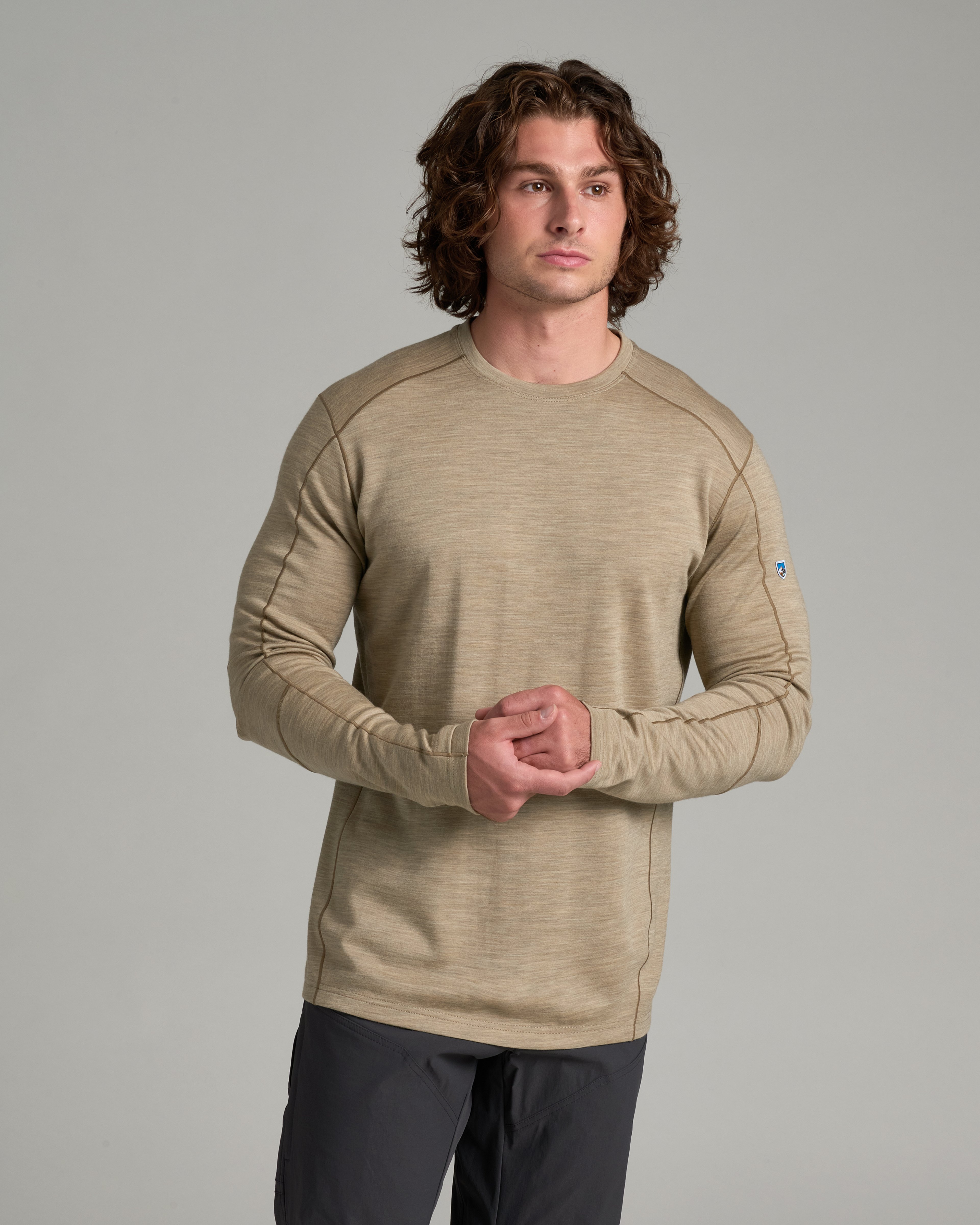 KUHL Invigoratr Merino Crew KANVAS Front