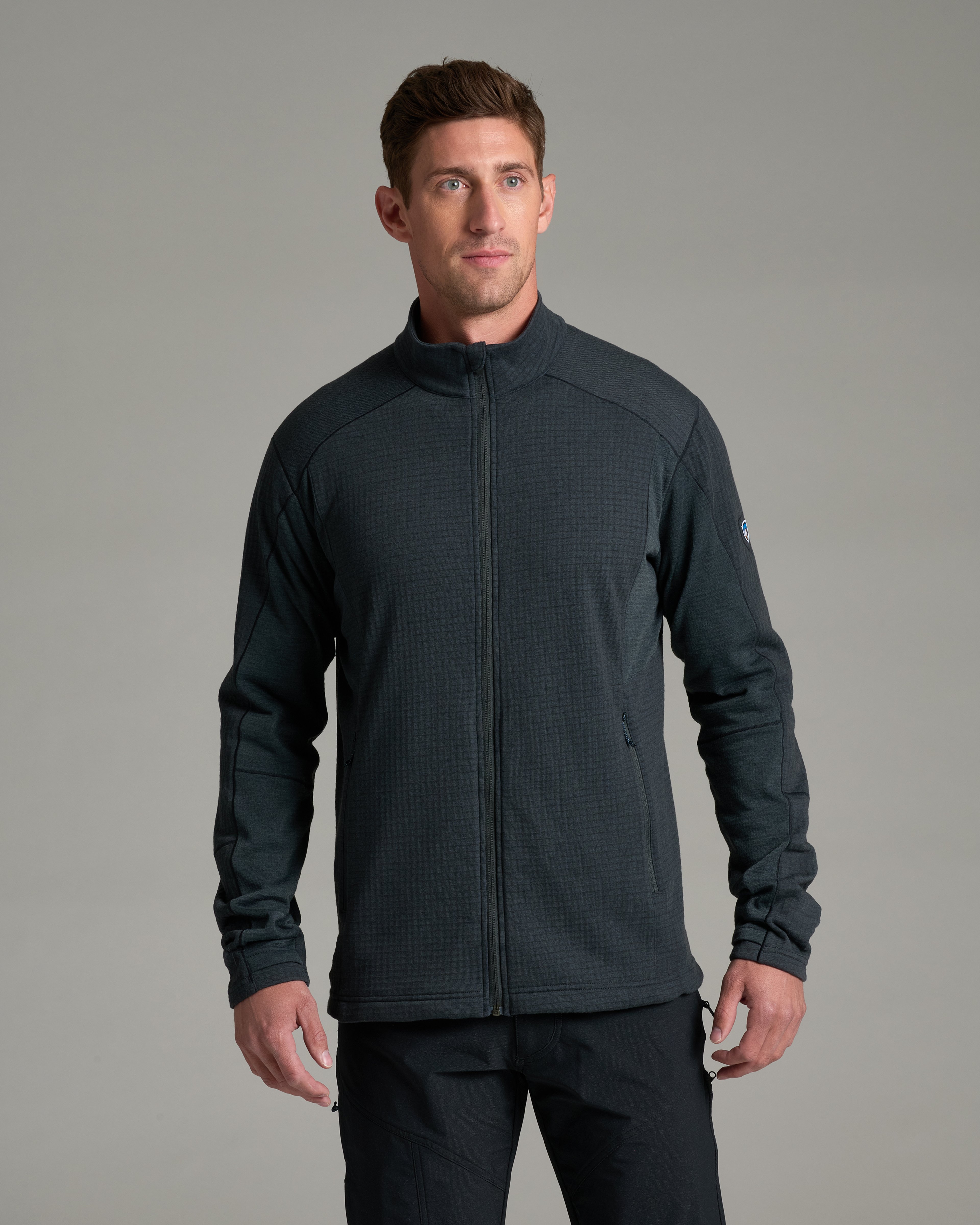 KUHL M's Reactiv Grid FZ MUTINY BLUE Front