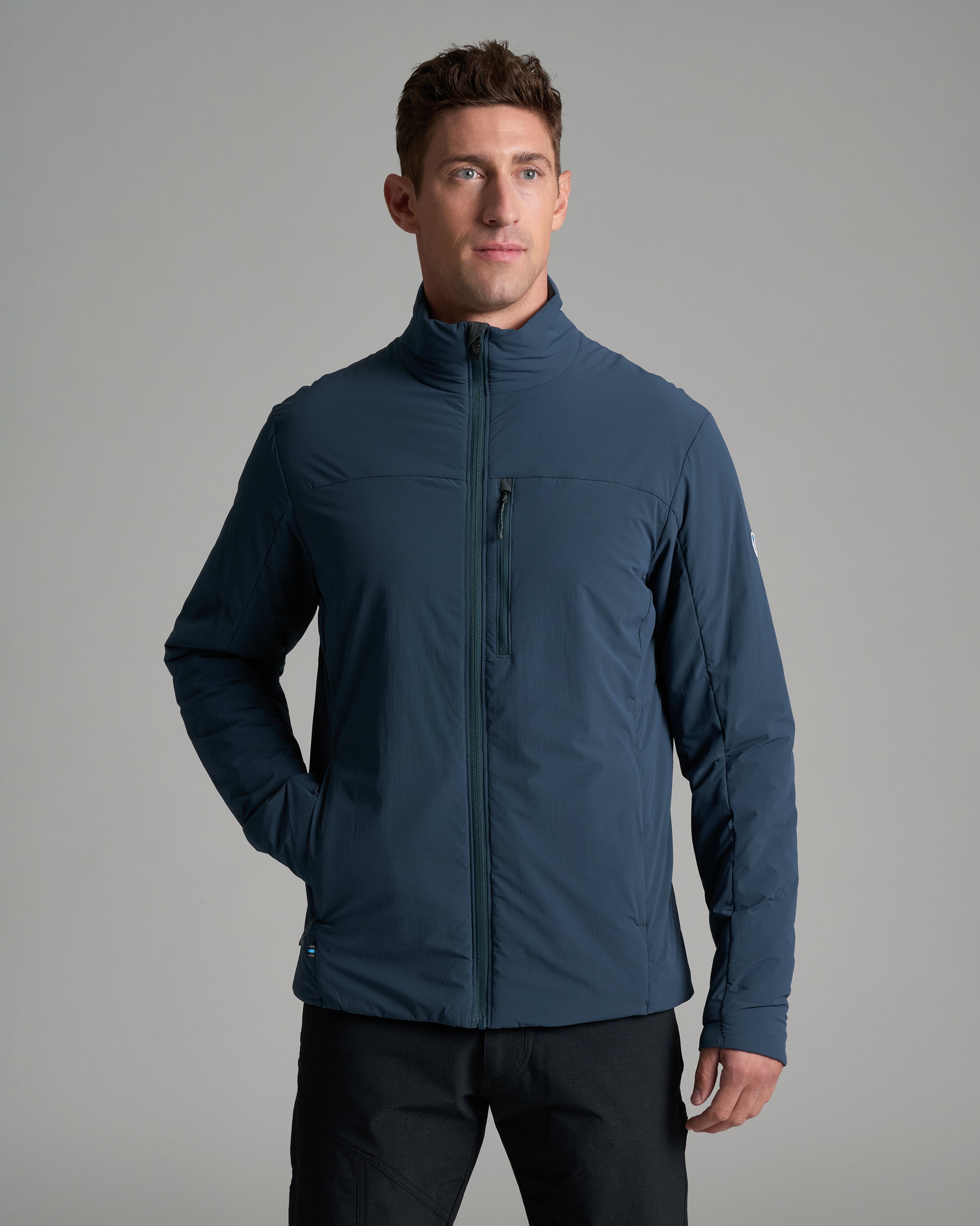 KUHL M's AeroLight Jacket PIRATE BLUE Front
