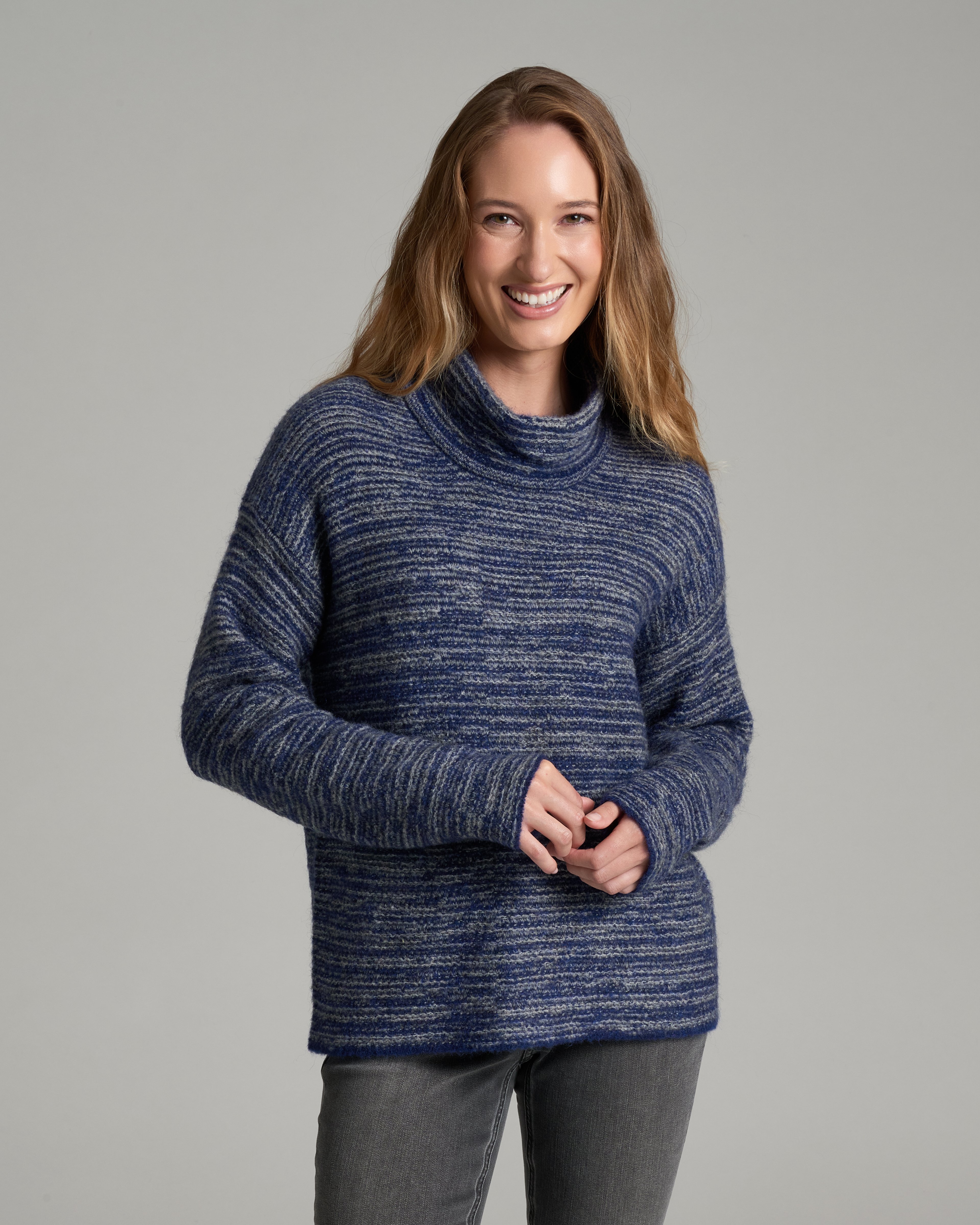 KUHL Naomi Sweater DEEP PERIWINKLE Front