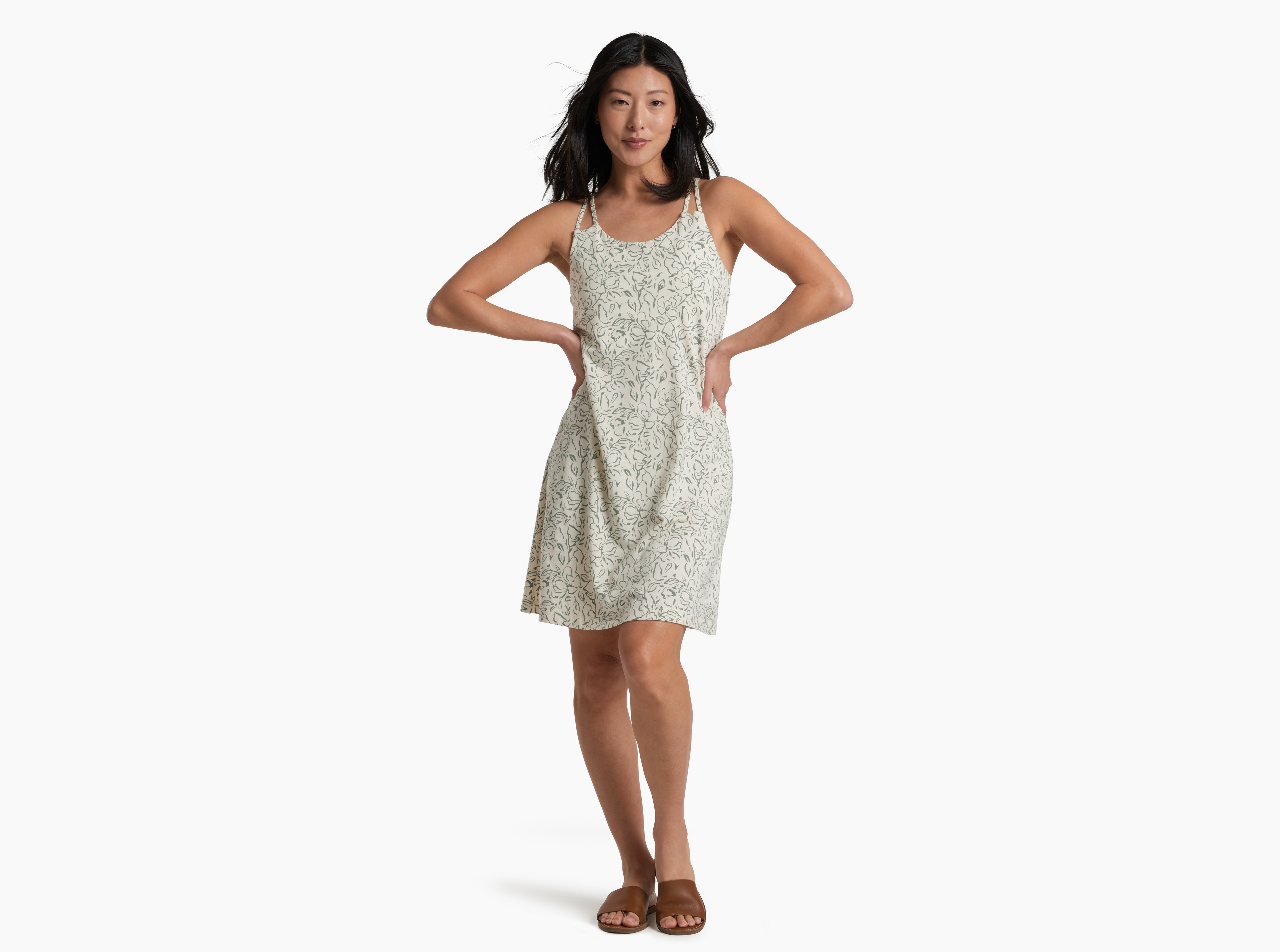 KUHL Lyra Krossbak Dress NATURAL PRINT
