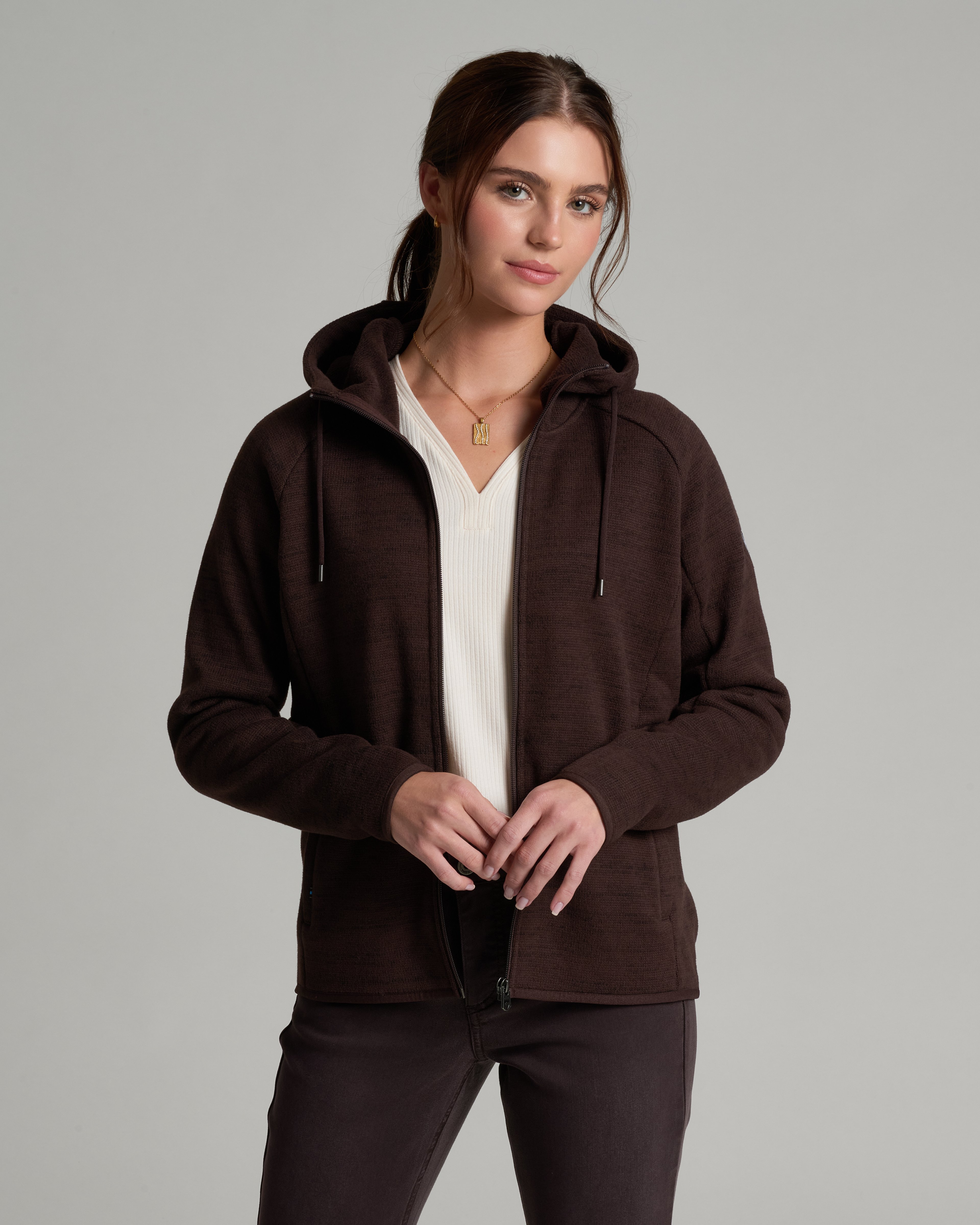 KUHL Avaline Hoody FRENCH ROAST Front