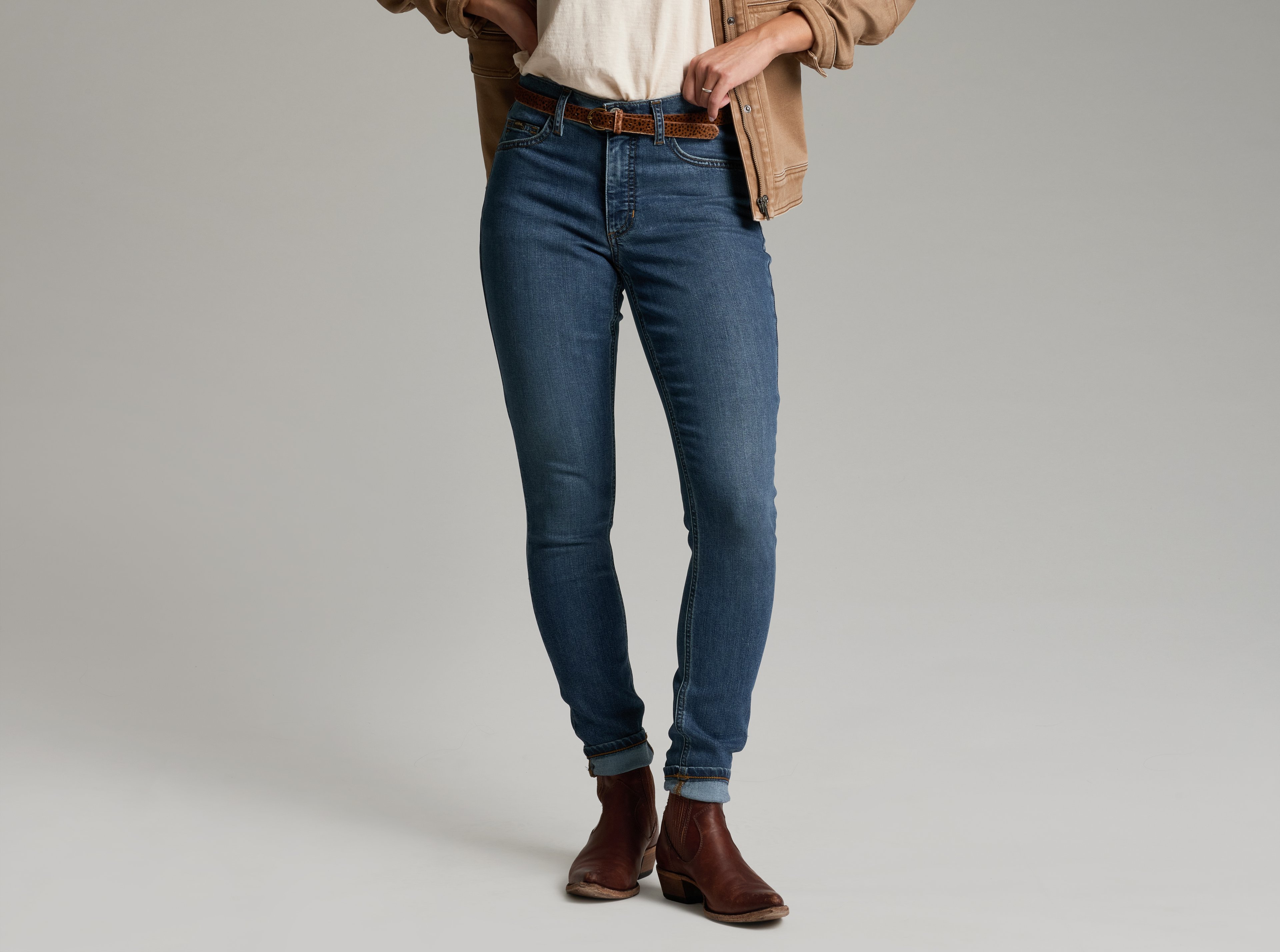 KUHL Kontour Form Skinny Denim MIDNIGHT FADE Front