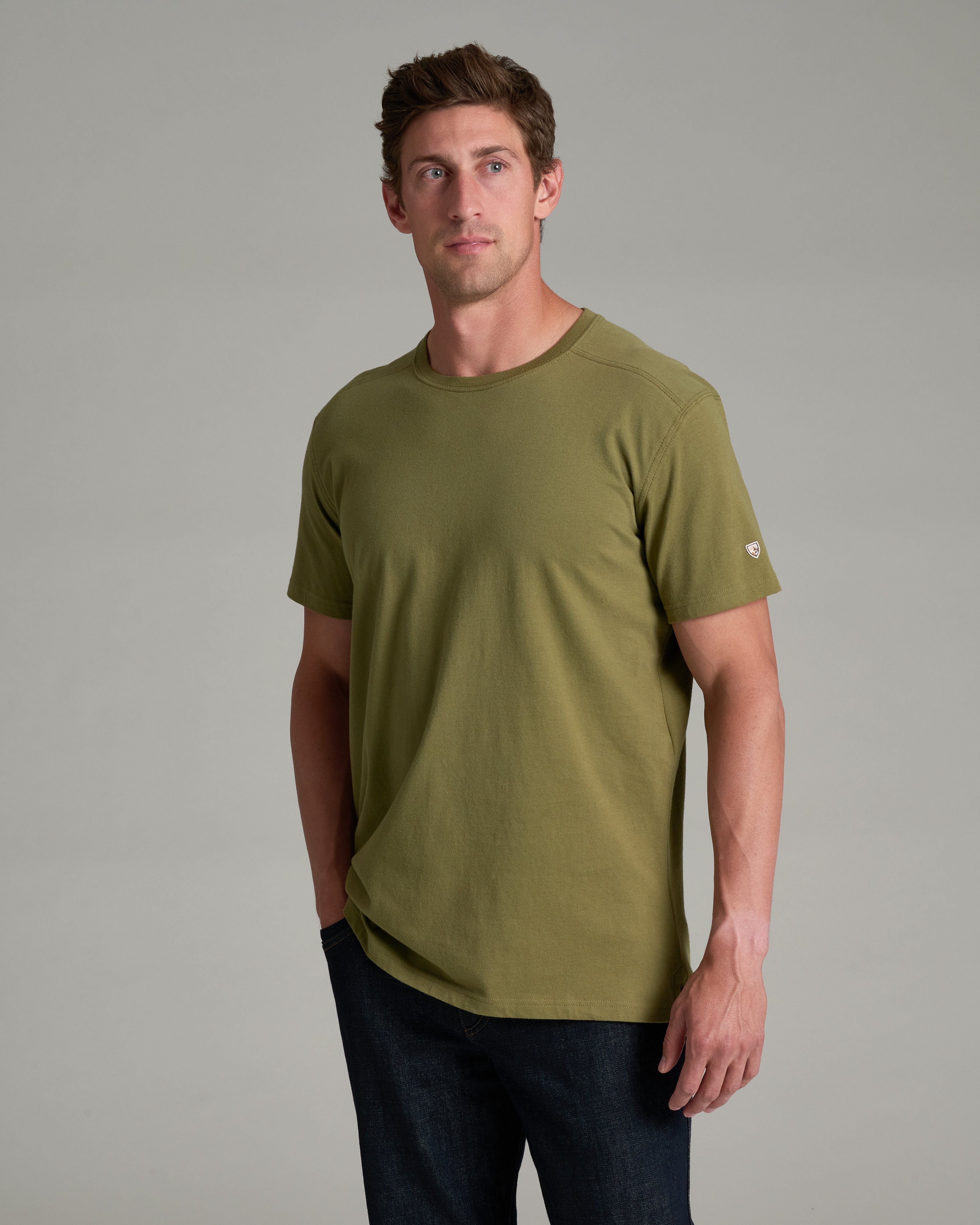 KUHL Bravado T SMOKED OLIVE Front