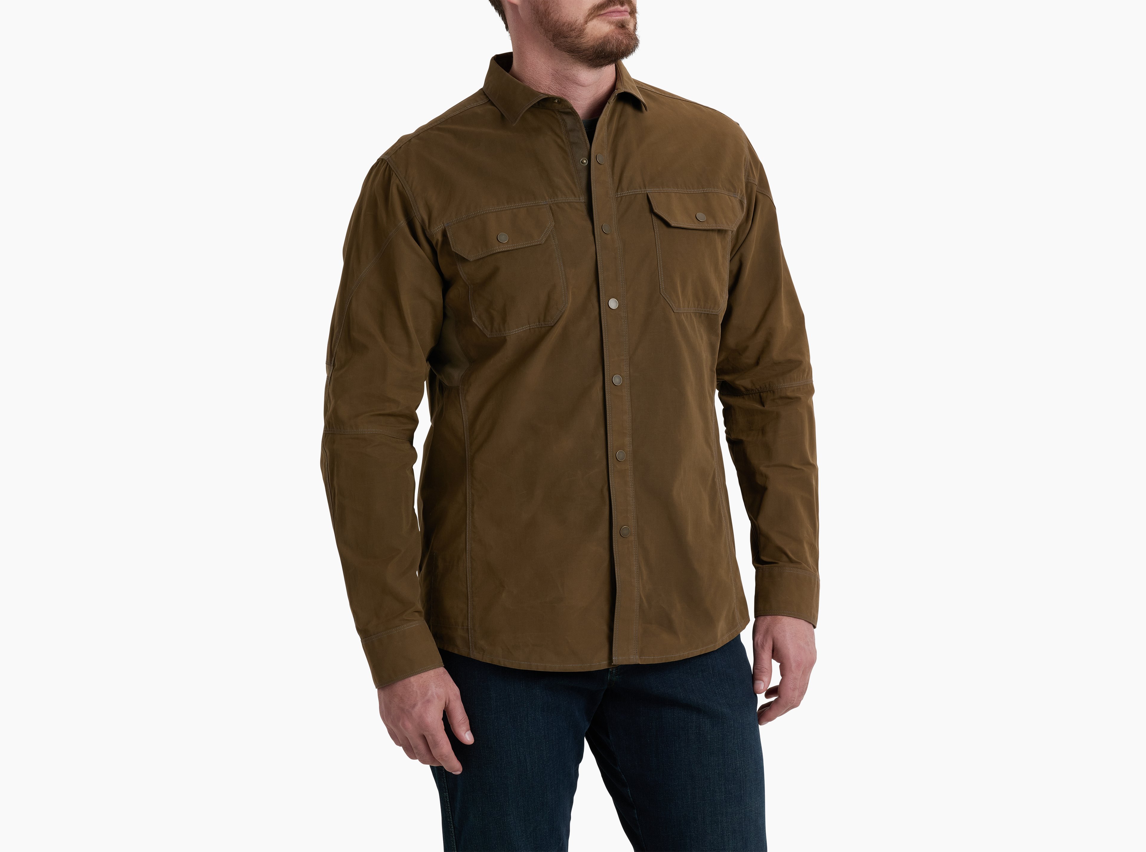 KUHL The Outsider Shirt-Jac DRIFTWOOD Front
