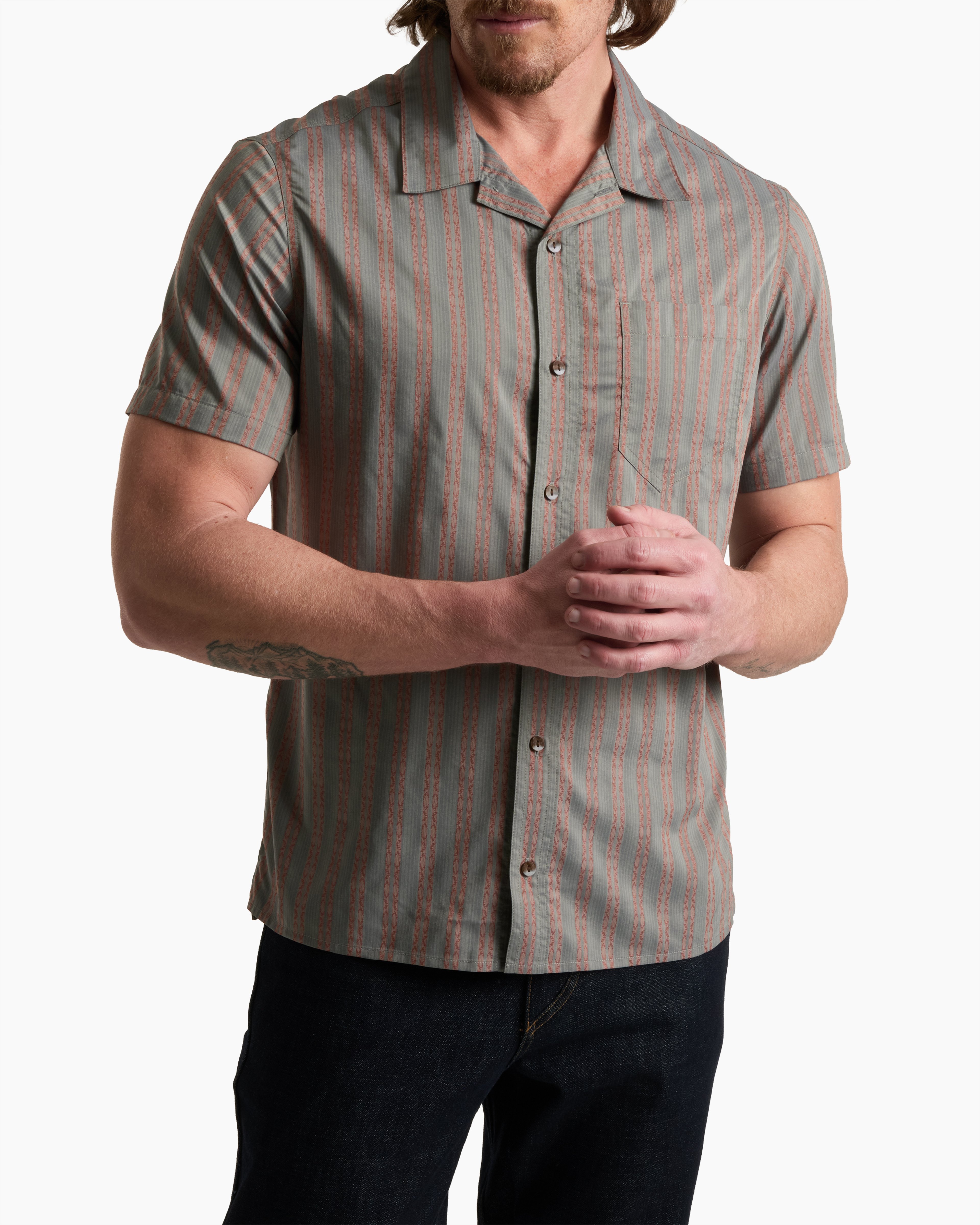 KUHL Bohemian SS CHARCOAL/BRICK Front