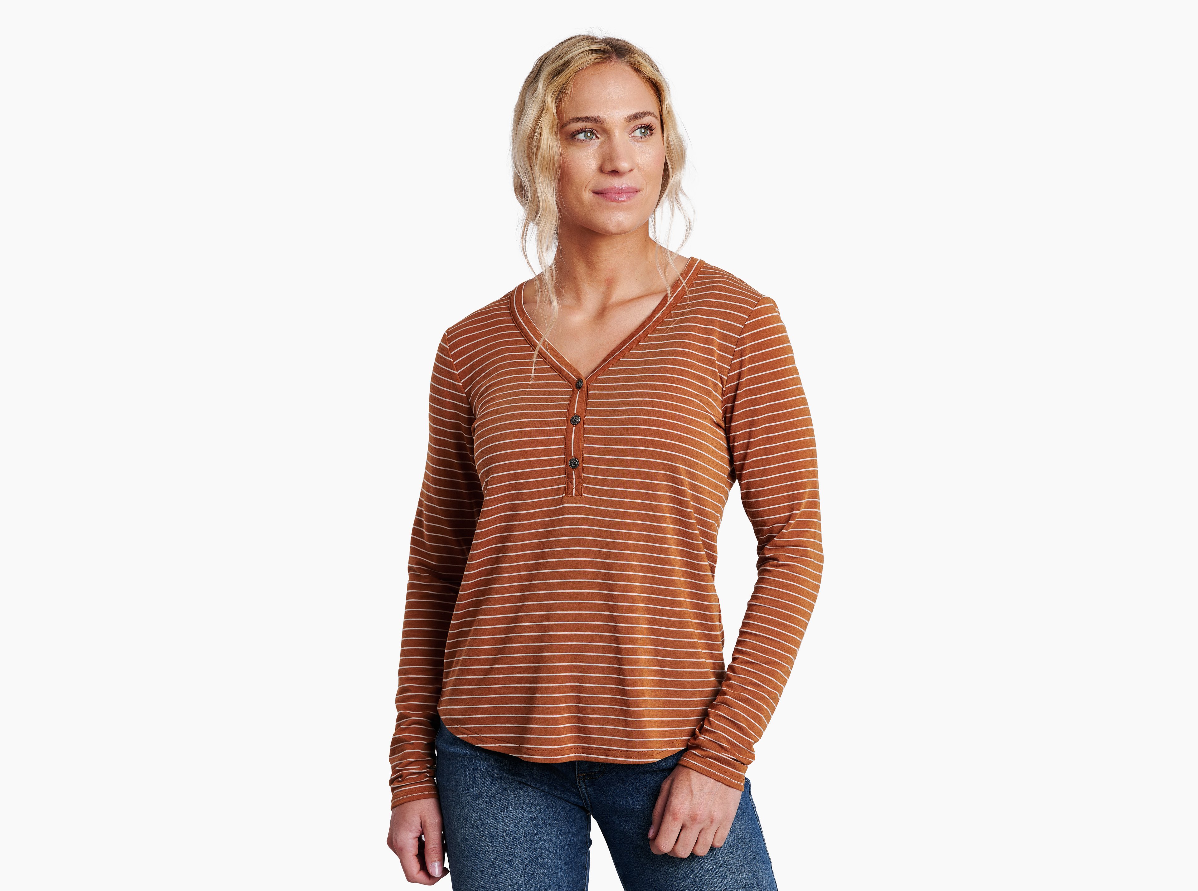 KUHL Ardenna Henley COPPER Front