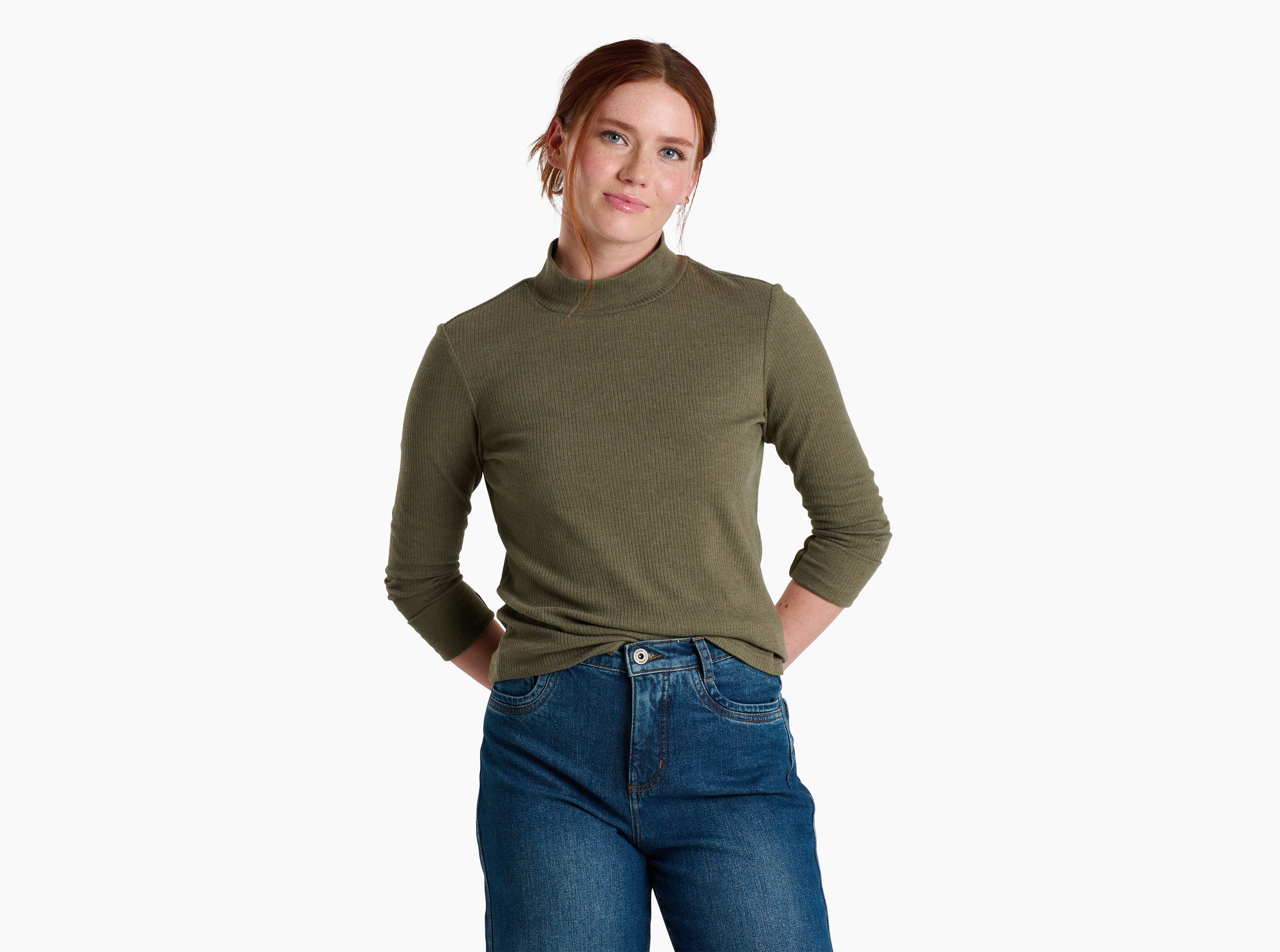 KUHL Verona Rib LS VINE Front