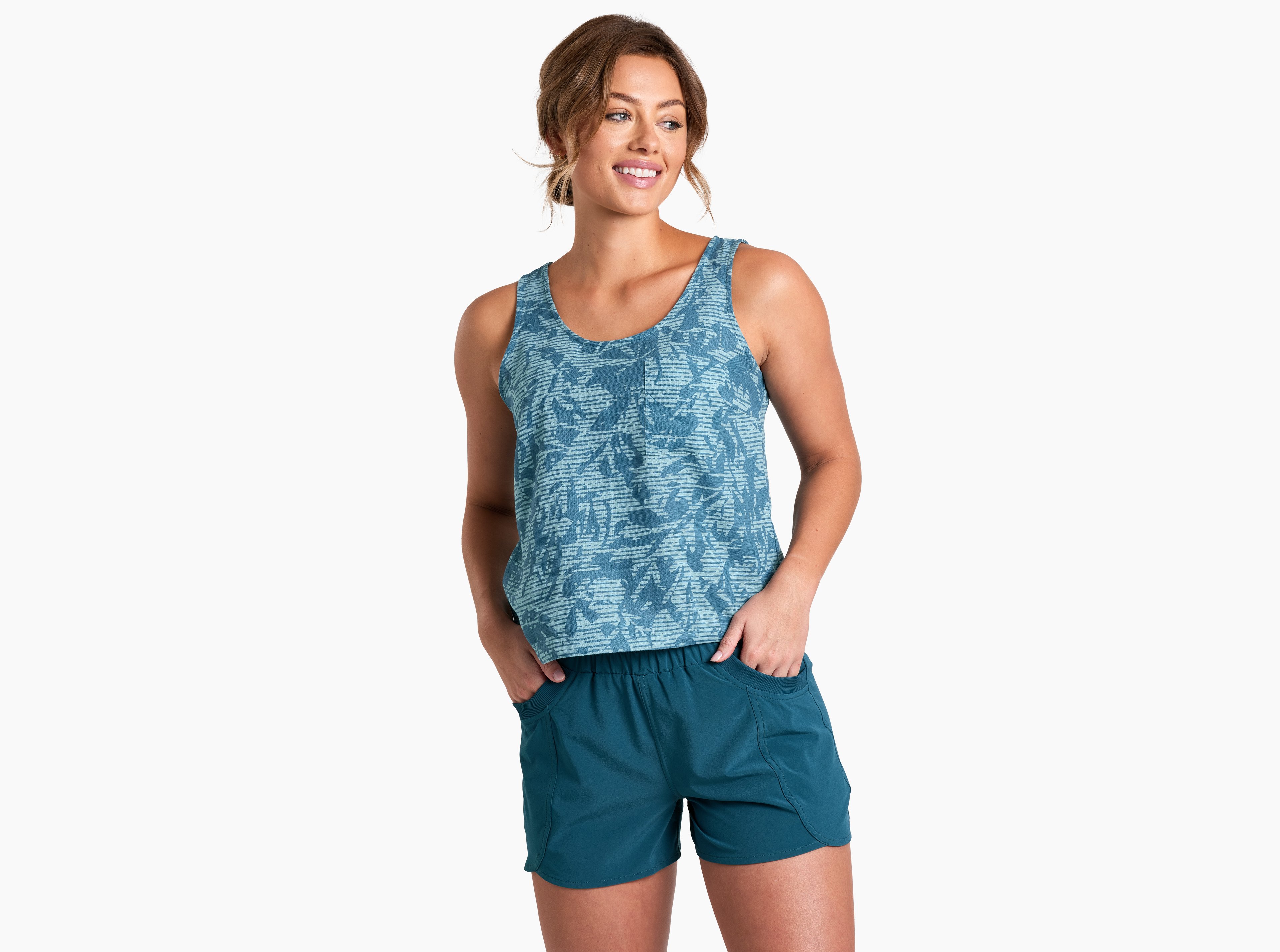 KUHL Luisa Tank EVERGLADE PRINT Front