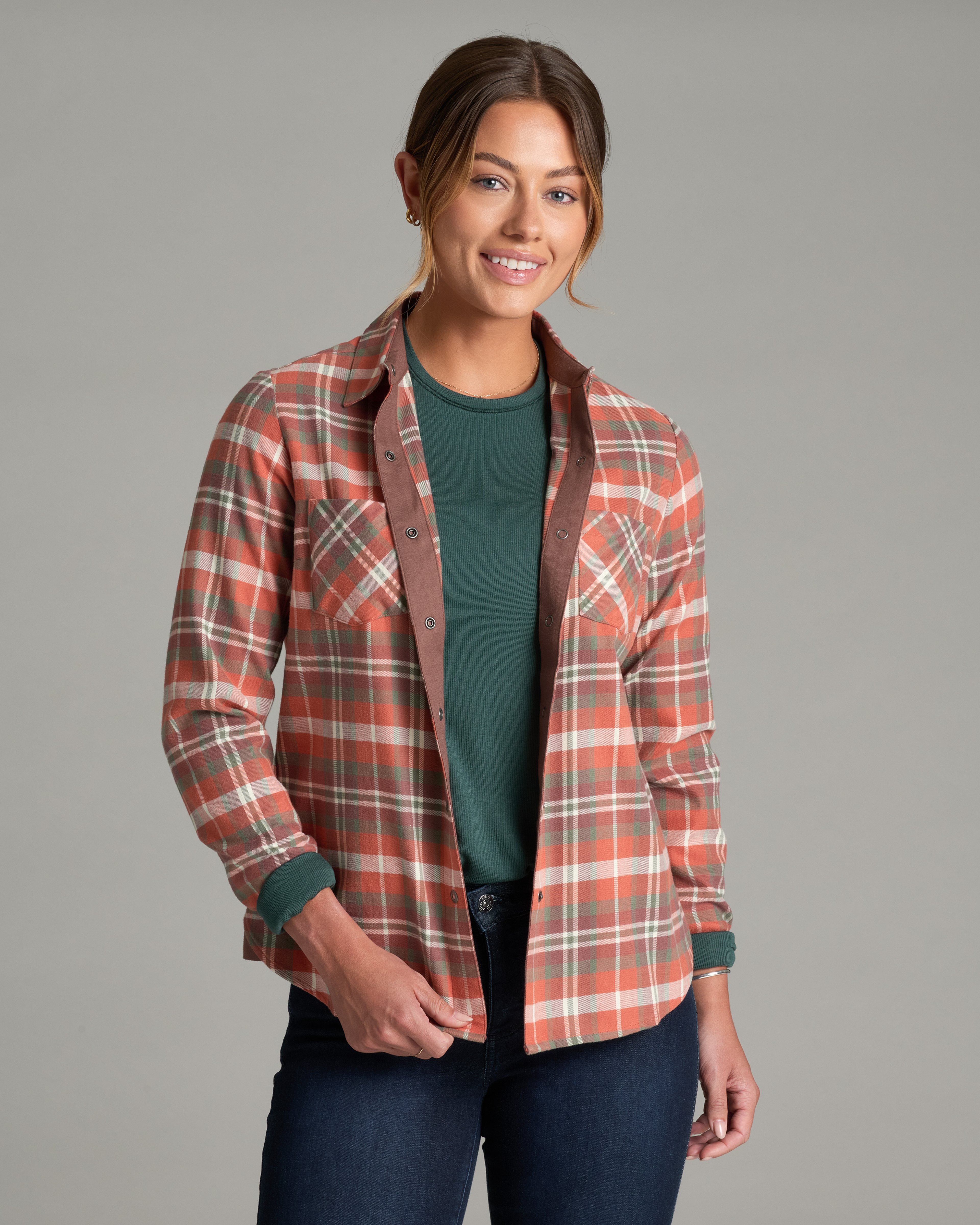 KUHL Darcy Flannel REDWOOD Front