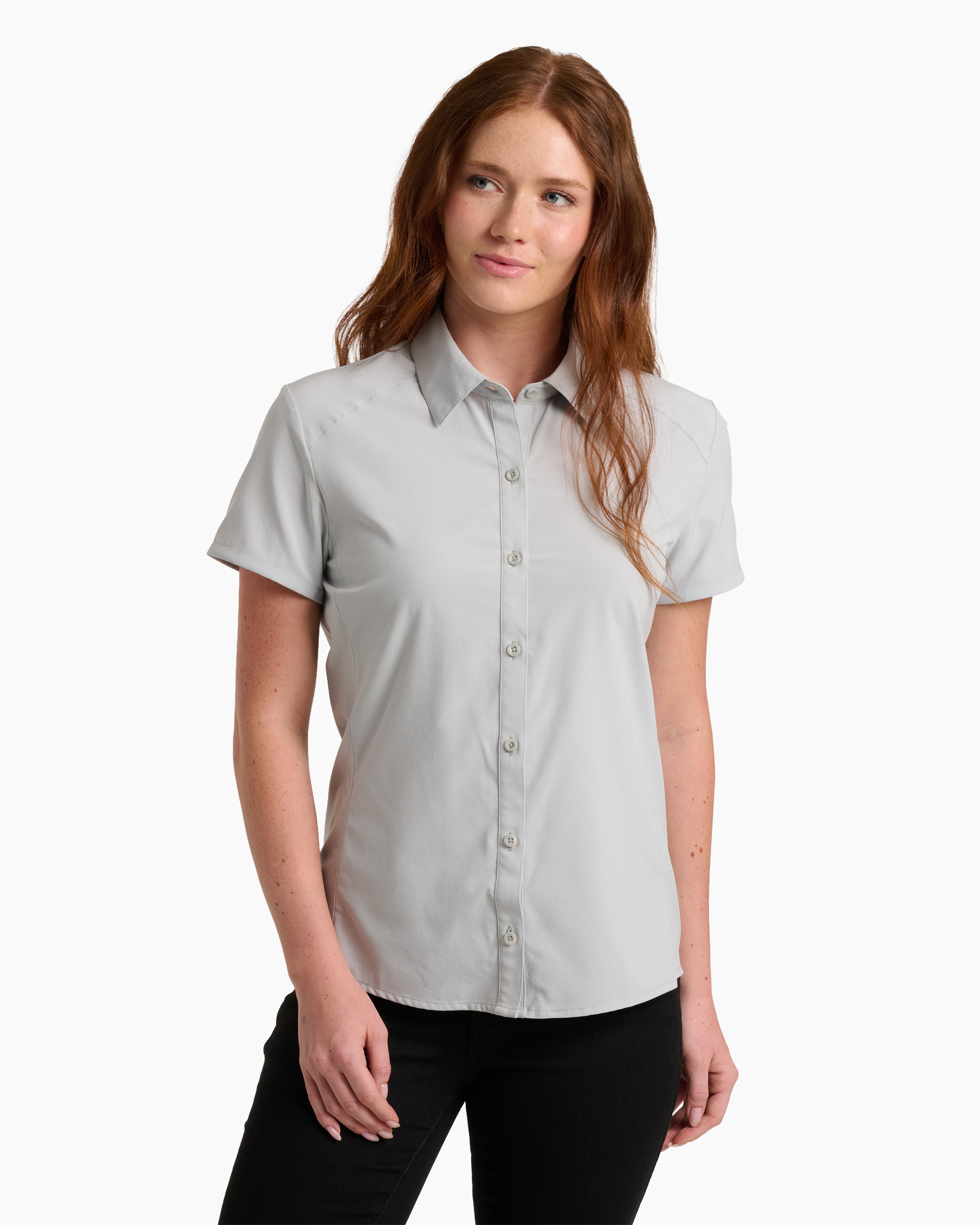 KUHL W's Renegade Shirt ASH Front