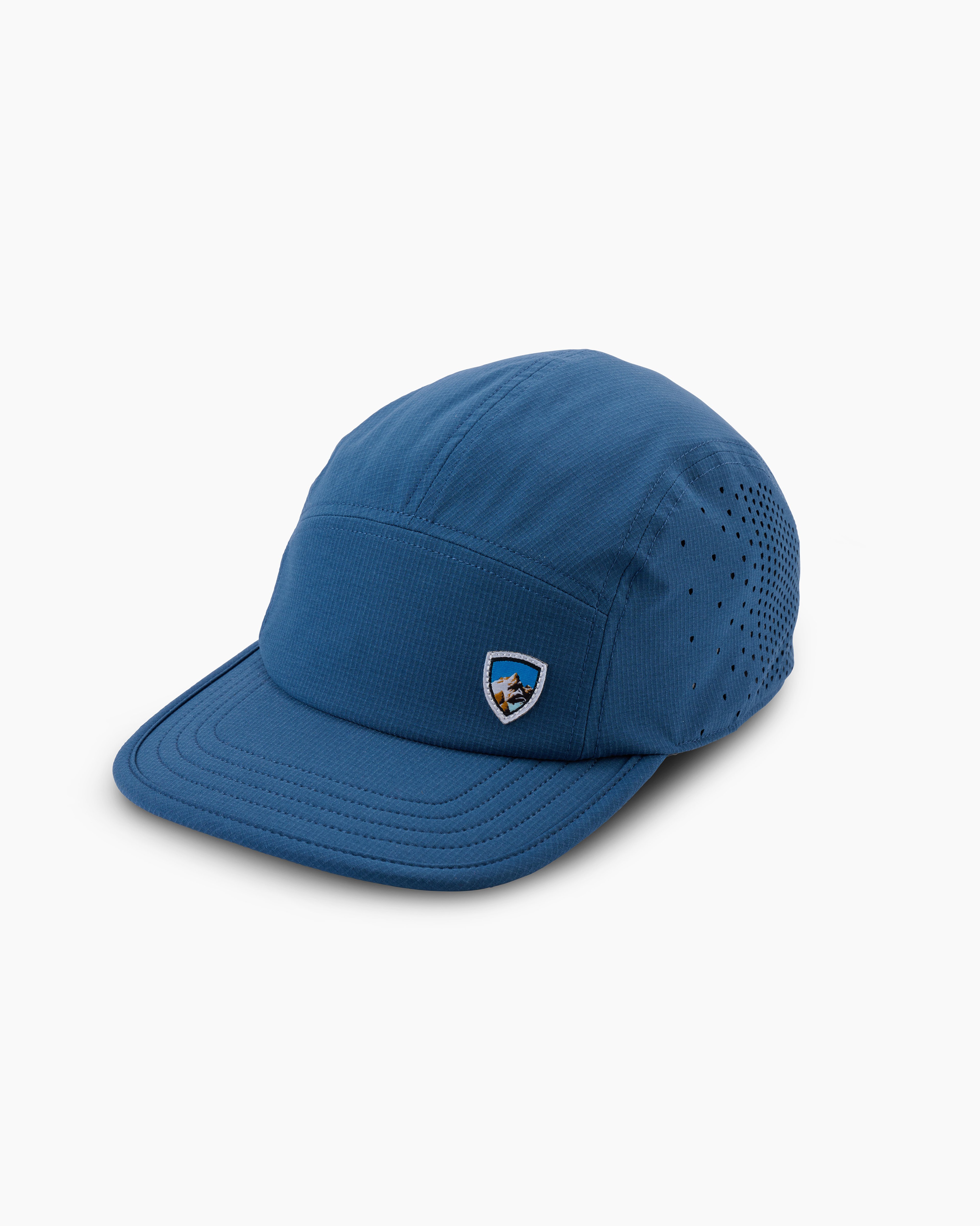 KUHL Silencr Aktiv 5 Panel Hat PIRATE BLUE Front