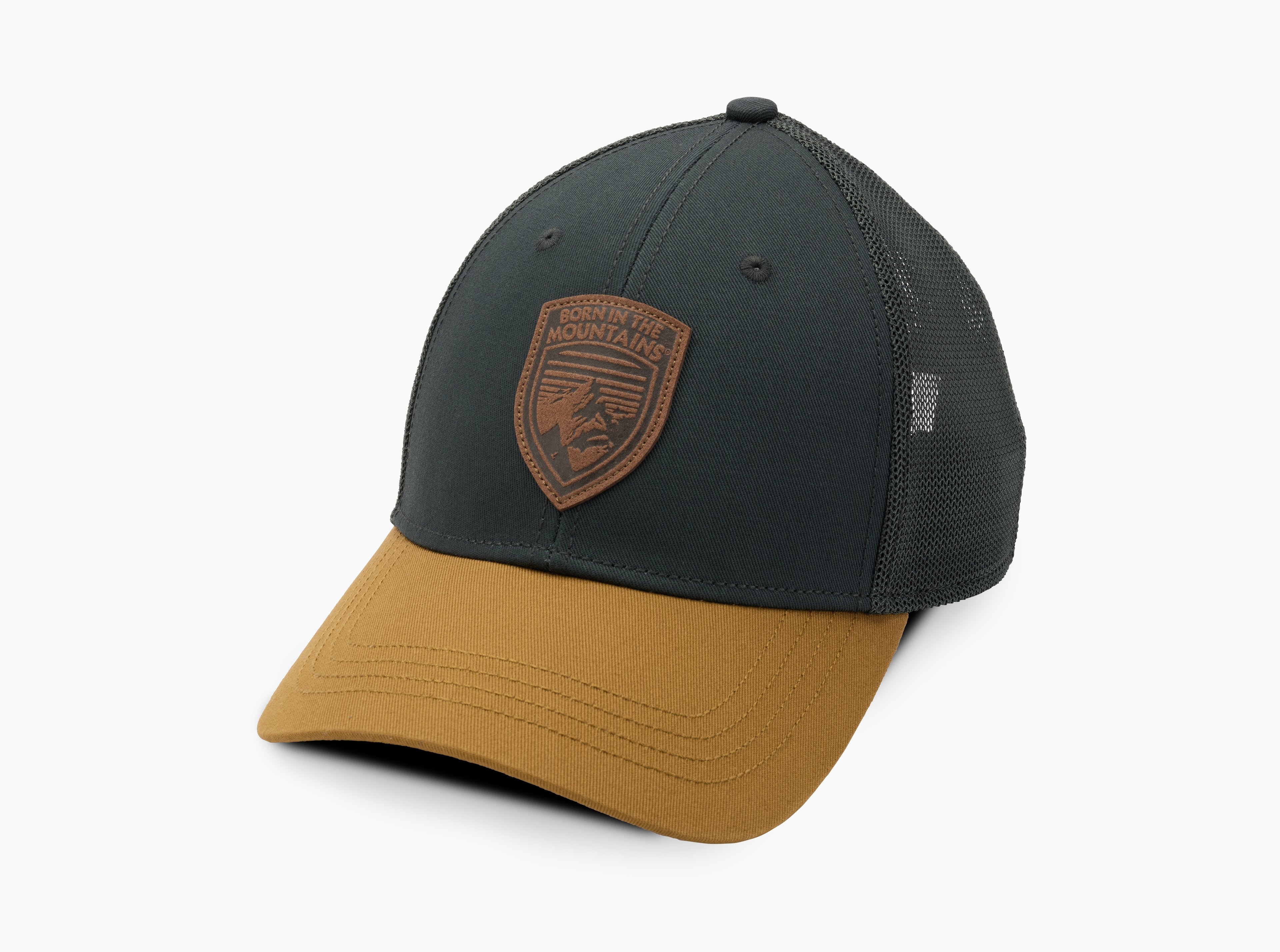 KUHL Rustik Born Trucker ONYX / TEAK Front